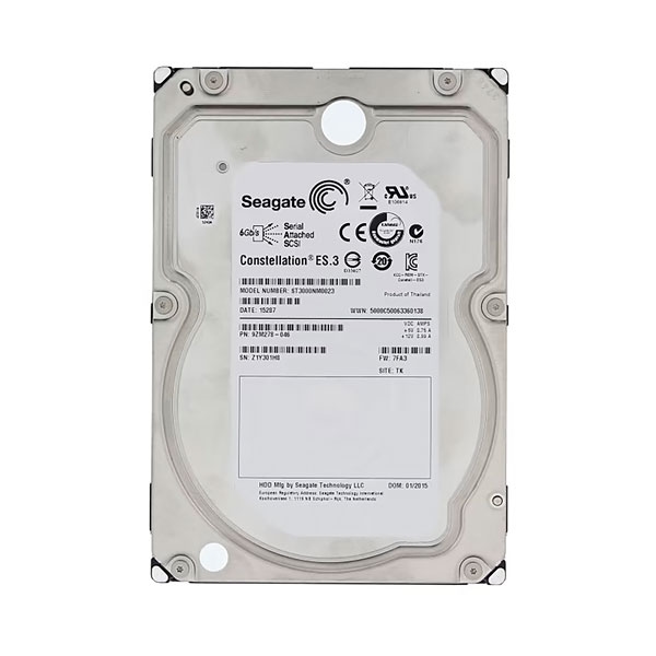 Seagate 3TB 7.2k SAS Hard Drive