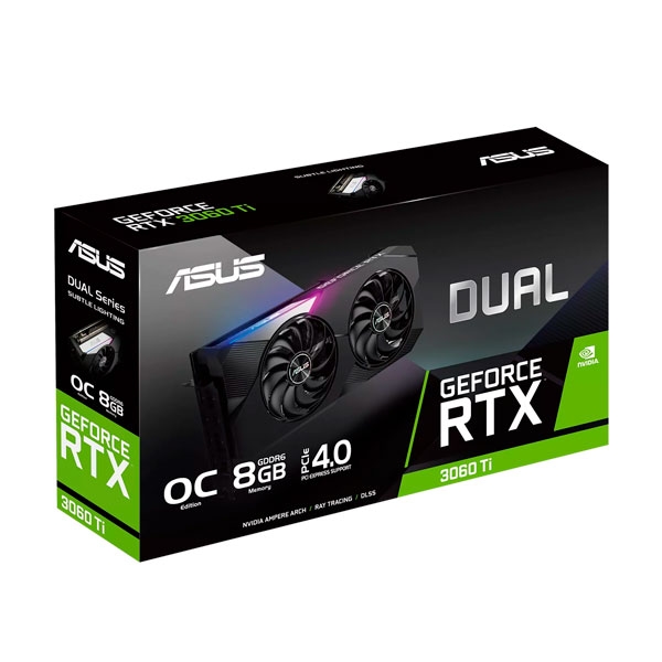 ASUS Dual GeForce RTX™ 3060 Ti OC Edition 8GB GDDR6