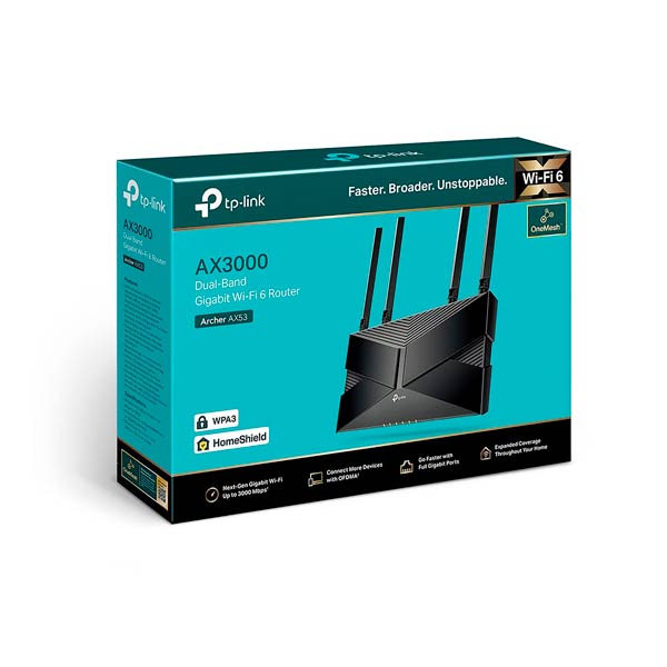 TP-Link Archer AX53 AX3000 Dual Band Gigabit Router