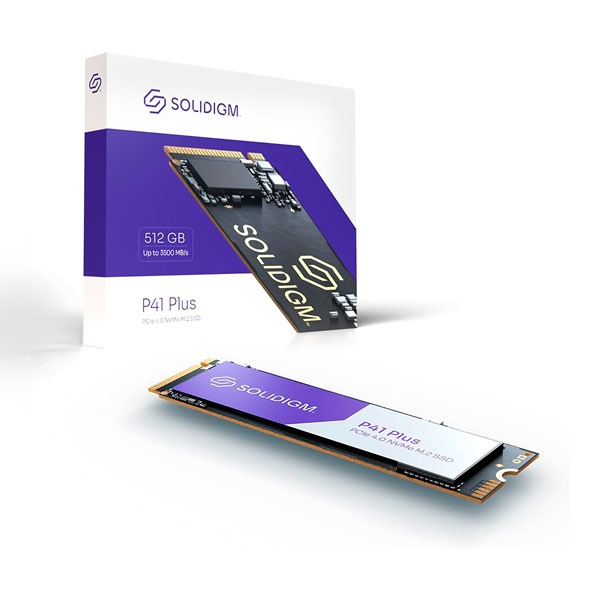 Solidigm P41 Plus Series 512GB PCIe GEN4 SSD