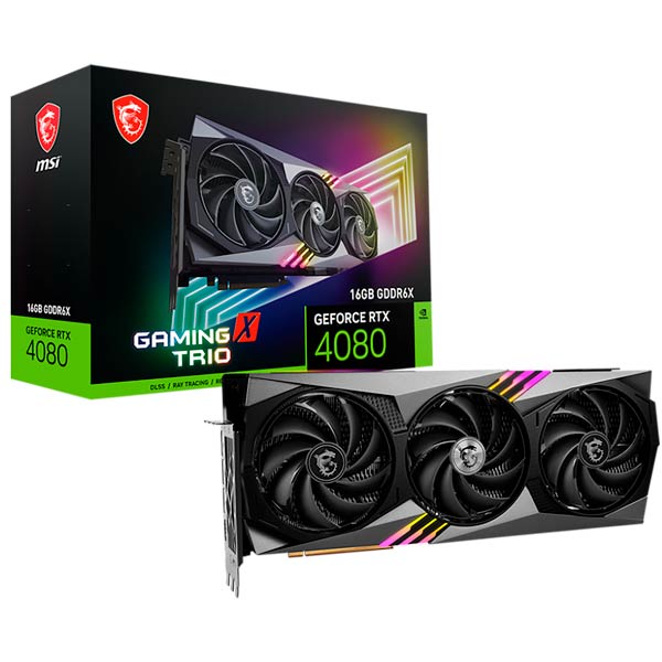 MSI GeForce RTX 4080 16GB GAMING X TRIO
