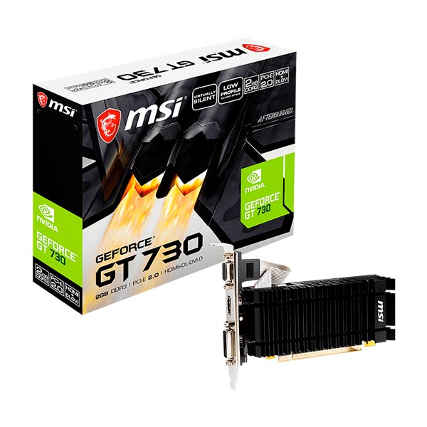 MSI GeForce GT730 2GB N730K-2GD3H/LP