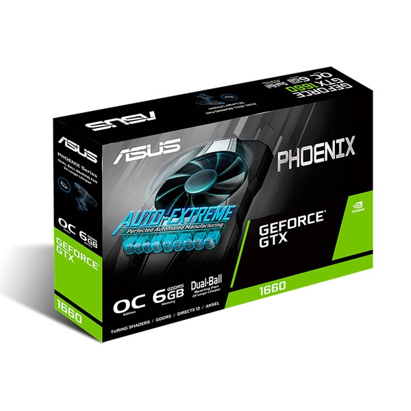 ASUS Phoenix GeForce GTX 1660 OC edition 6GB