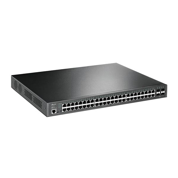 TP-Link TL-SG3452P JetStream 52-Port Gigabit L2+ Managed Switch with 48-Port PoE