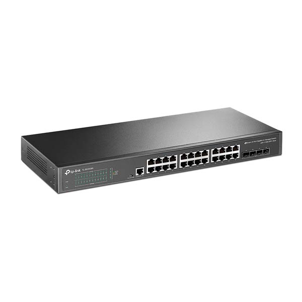TP-Link TL-SG3428X JetStream 24-Port Gigabit L2+ Managed Switch with 4 10GE SFP
