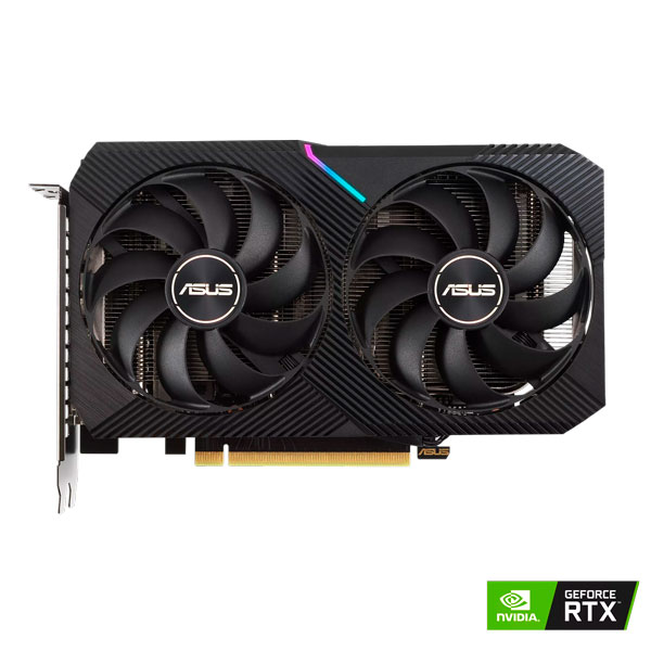 ASUS Dual GeForce RTX™ 3050 OC Edition 8GB GDDR6