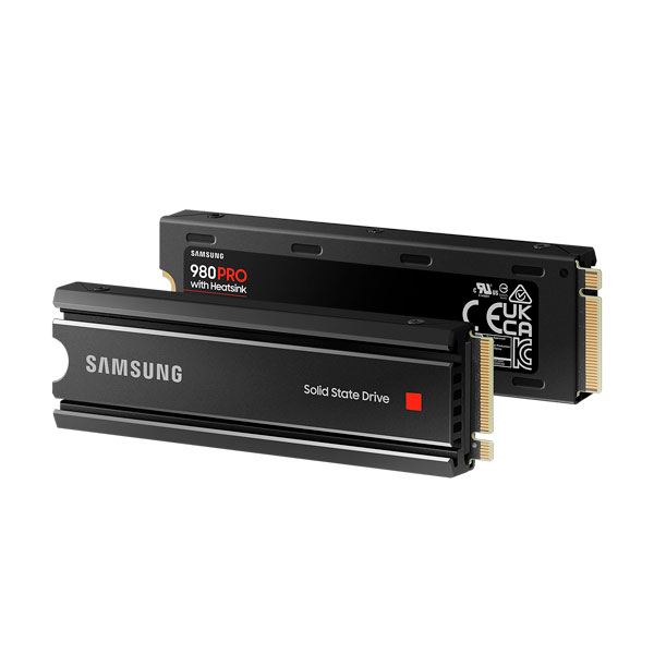 Samsung 980 PRO With Heatsink 2TB NVMe PCIe M2 SSD