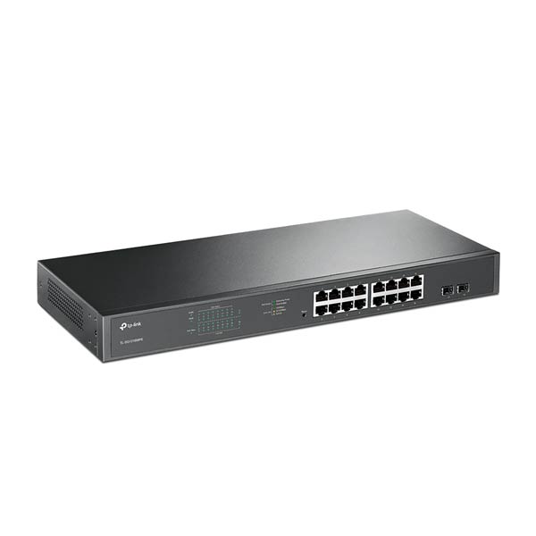 TP-Link TL-SG1218MPE 16-Port Gigabit Easy Smart PoE+ Switch with 2 SFP