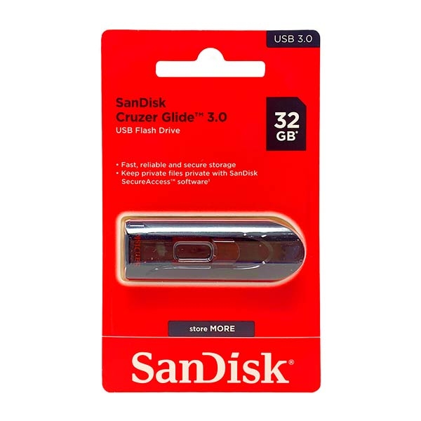 SanDisk Cruzer Glide 32GB USB Flash Drive