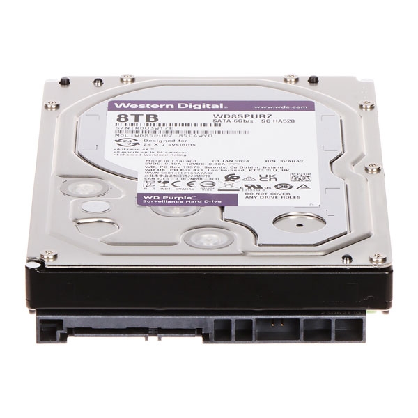 Western Digital 8 TB WD Purple Surveillance