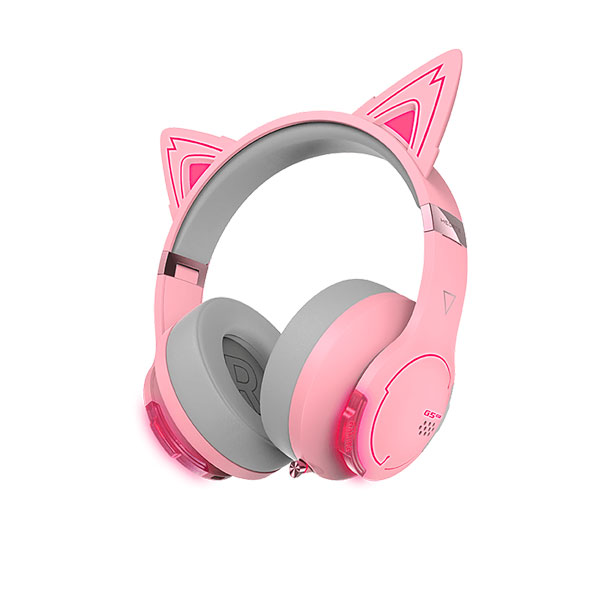 Edifier G5BT Cat Pink Hi-Res Bluetooth Gaming Headset