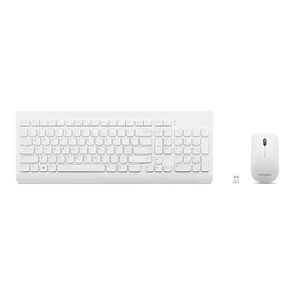 Lenovo 510 Wireless Combo Keyboard & Mouse White