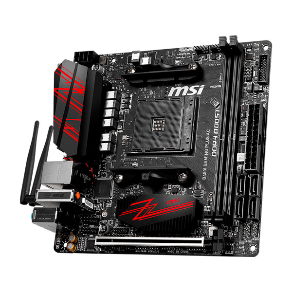 MSI B450I Gaming Plus Motherboard 