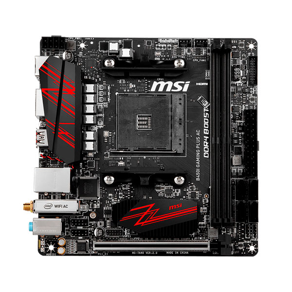 MSI B450I Gaming Plus Motherboard 