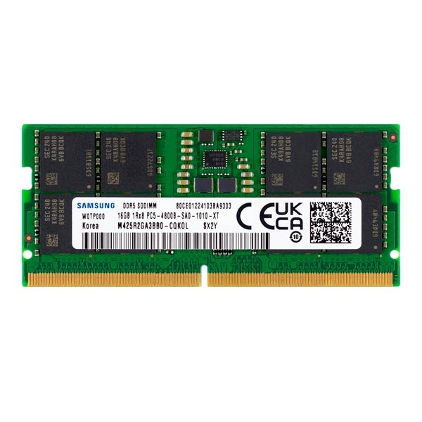  RAM Samsung 16GB DDR5 4800MHz SO-DIMM M425R2GA3BB0