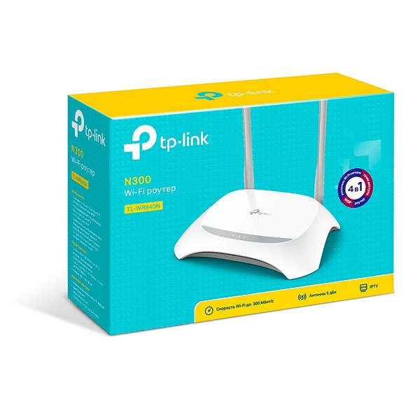 TP-Link TL-WR840N 300N Wireless Router