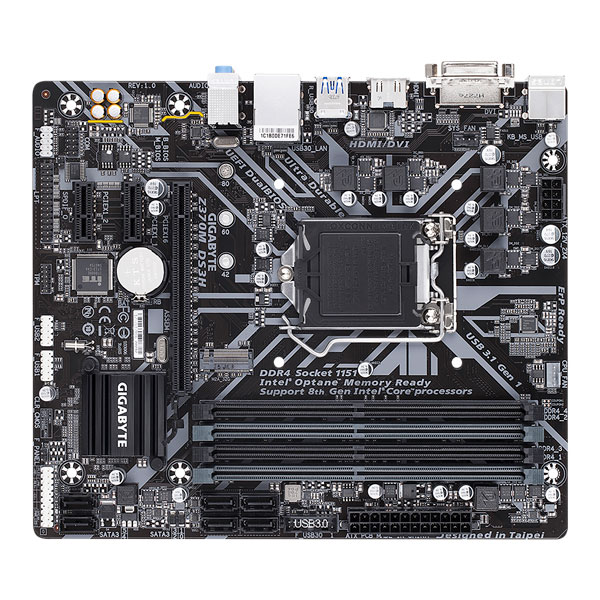 Gigabyte Z370M DS3H Motherboard 