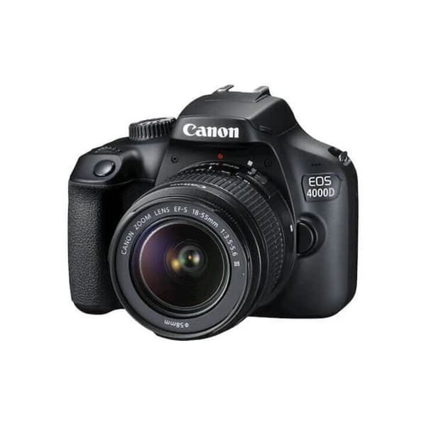 Canon EOS 4000D BK Kit 18-55mm+75-300mm