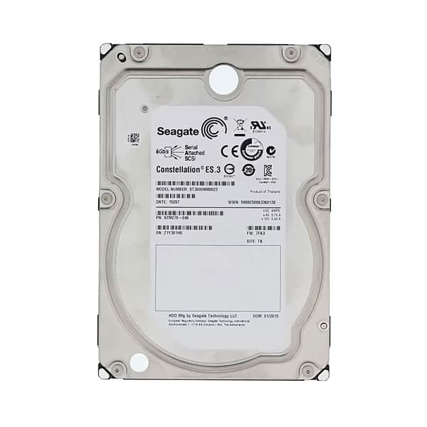 Seagate 3TB 7.2k SAS Hard Drive