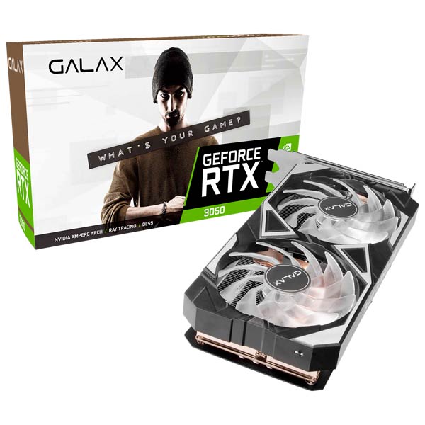 GALAX GeForce RTX 3050 EX 1-Click OC 8GB