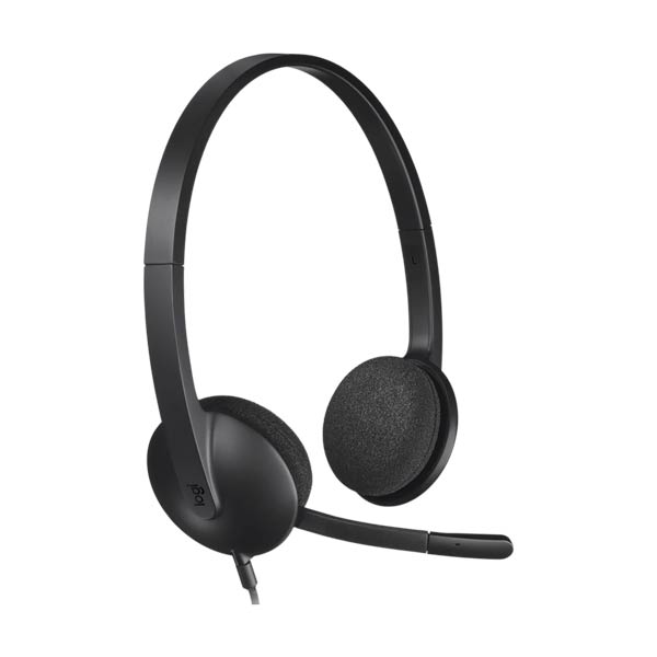 LOGITECH Corded USB Headset H340 BLACK 981-000475