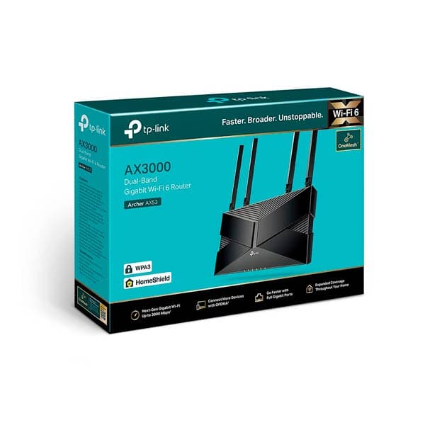 TP-Link Archer AX53 AX3000 Dual Band Gigabit Router