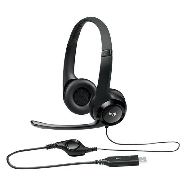 LOGITECH Corded USB Headset H390 EMEA 981-000406