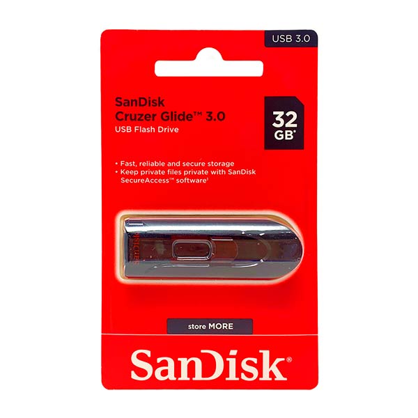 SanDisk Cruzer Glide 32GB USB Flash Drive