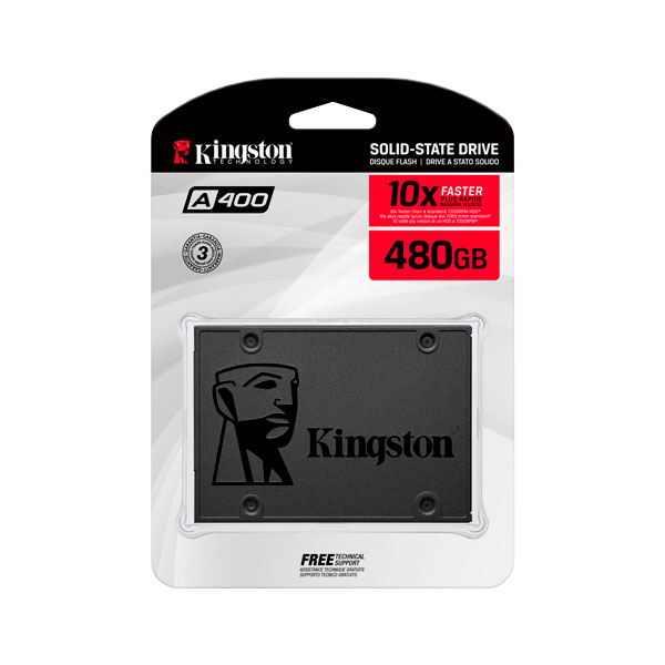 Kingston A400 480GB SATA SSD SA400S37/480G