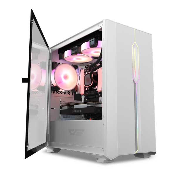 Aigo DarkFlash DLM23 Tempered Glass White Case