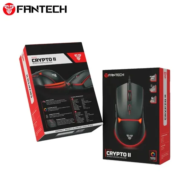 Fantech Crypto II VX7V2 Wired Gaming Mouse