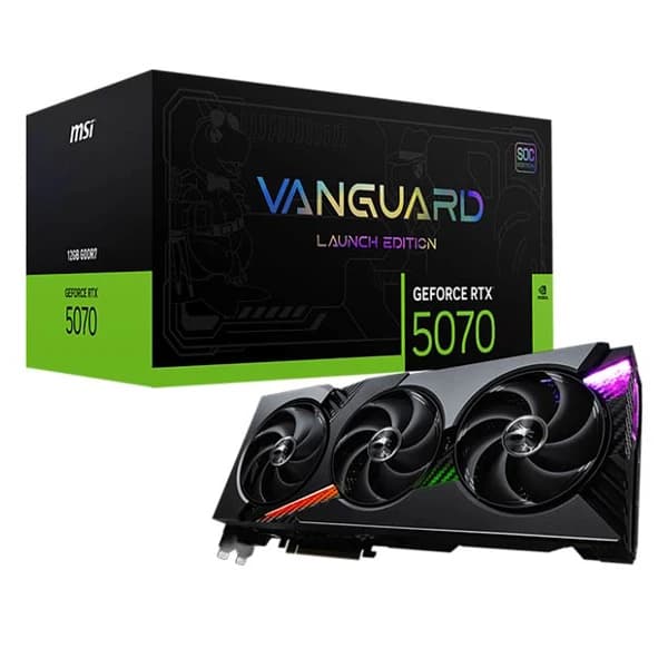 MSI GeForce RTX 5070 12GB Vanguard SOC Launch