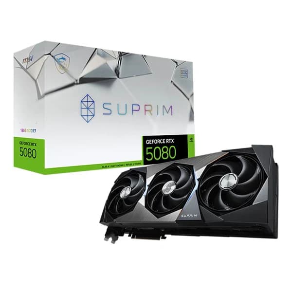 MSI GeForce RTX 5080 16GB SUPRIM SOC