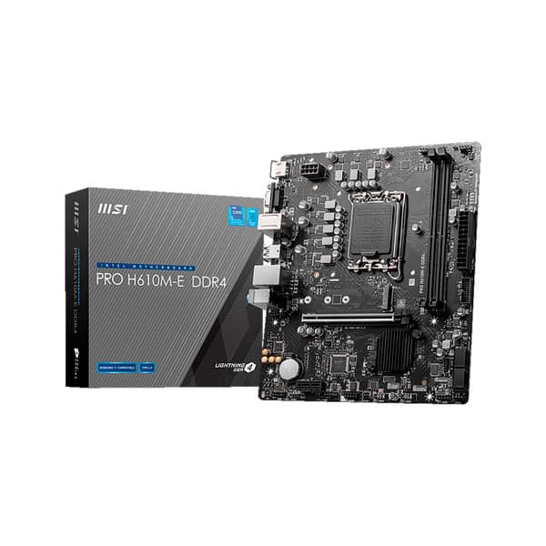 MSI PRO H610M-E DDR4 Motherboard 