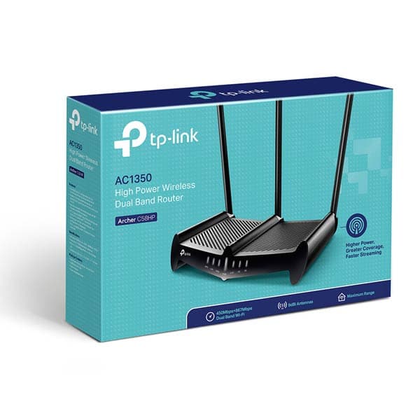 TP-Link Archer C58HP AC1350 Wireless Dual Band Router