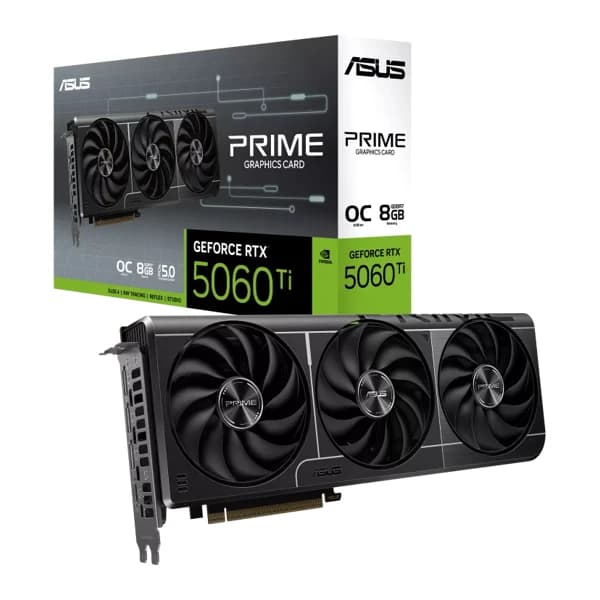 Asus PRIME GeForce RTX™ 5060 Ti 8 GB OC 90YV0MP0-M0NA00