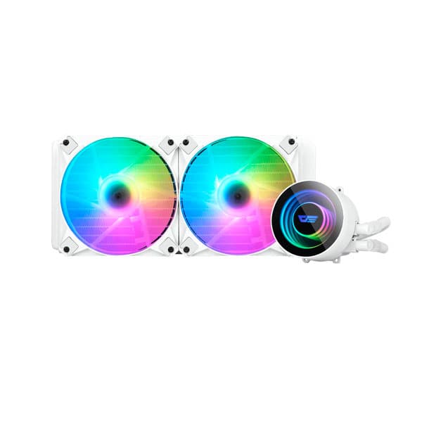 CPU Liquid Cooler DarkFlash Twister DX-240 White