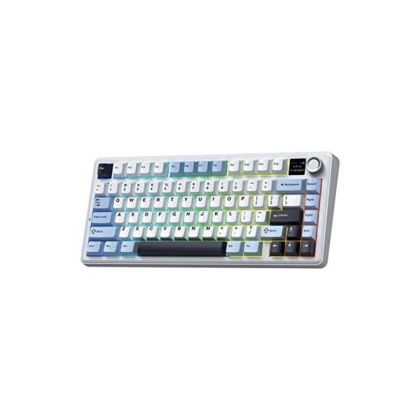 AULA F75 MAX Glacier Blue Mechanical Gaming Keyboard