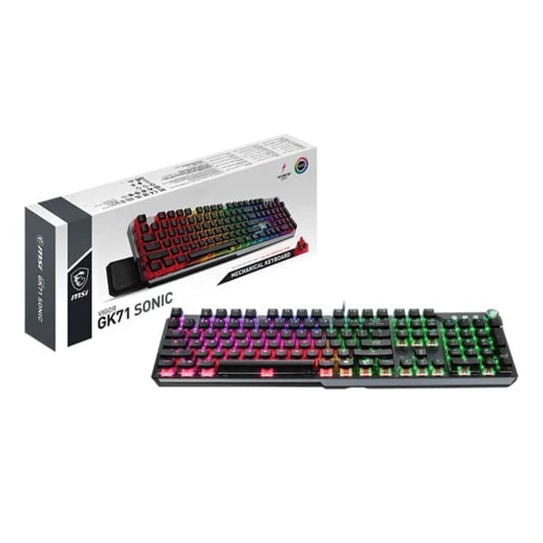 MSI VIGOR GK71 SONIC - RED SWITCHES Gaming Keyboard