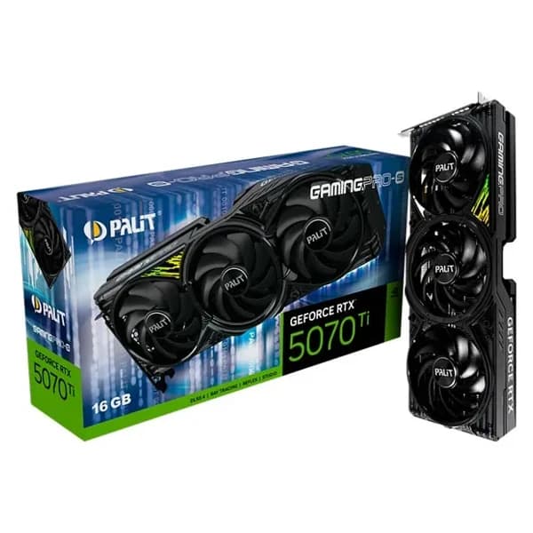 Palit GeForce RTX 5070 Ti GamingPro-S 16GB NE7507T019T2-GB2031U