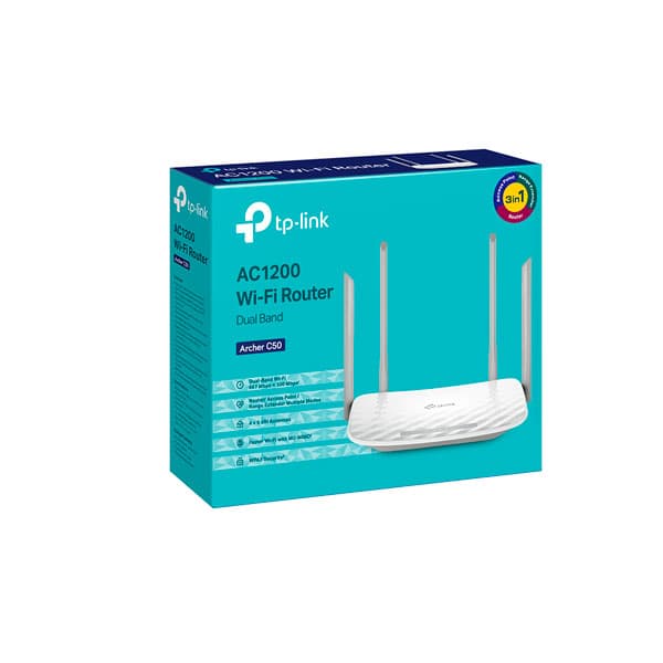 TP-Link Archer C50 AC1200 Dual Band Wi-Fi Router