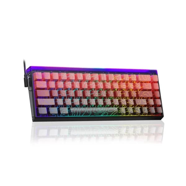 Aula Hero68 He Gradient Black & Red Wired Magnetic Keyboard