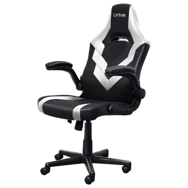TRUST GXT703W RIYE GAMING CHAIR WHITE
